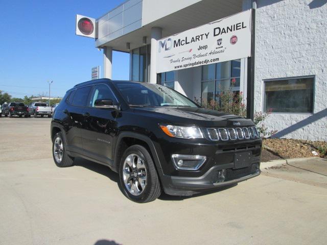 used 2021 Jeep Compass car, priced at $19,219