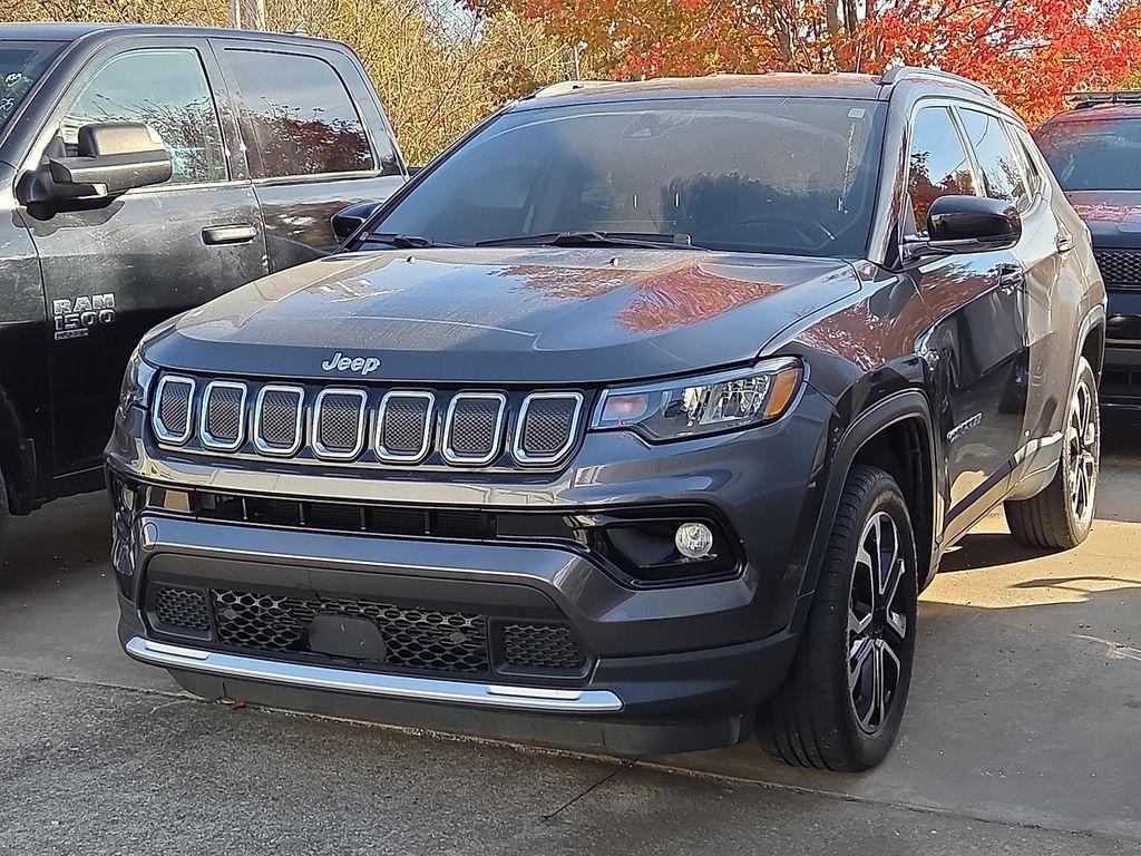 used 2022 Jeep Compass car, priced at $21,114