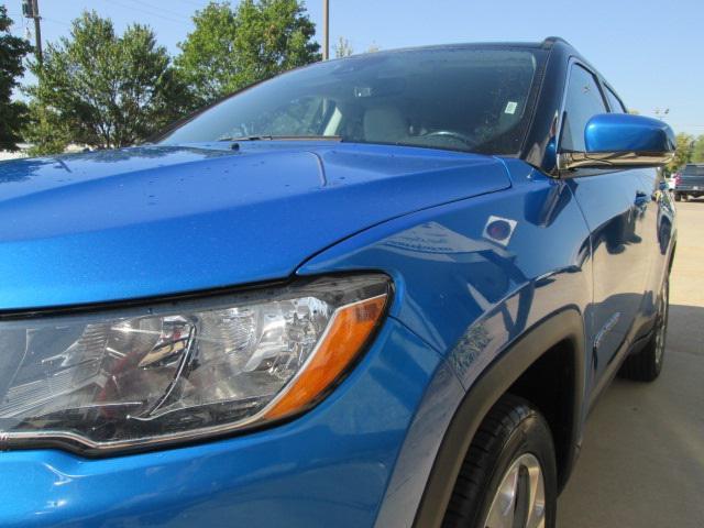 used 2021 Jeep Compass car, priced at $18,000