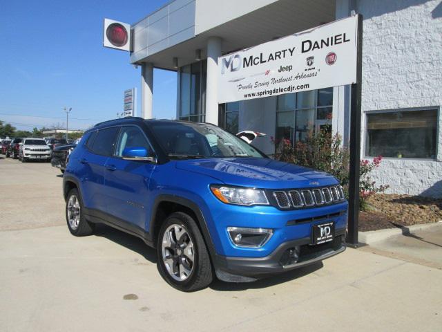 used 2021 Jeep Compass car, priced at $18,000