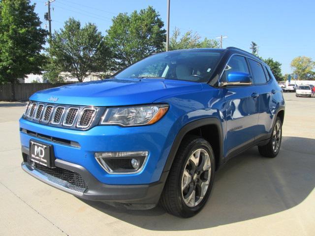 used 2021 Jeep Compass car, priced at $18,000