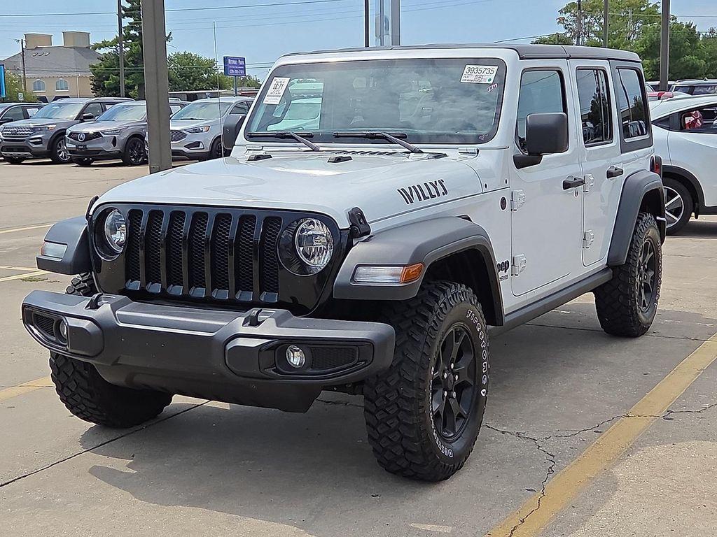 used 2020 Jeep Wrangler Unlimited car, priced at $28,604
