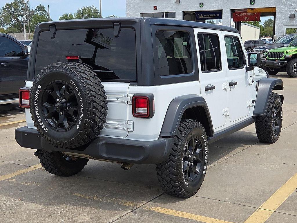 used 2020 Jeep Wrangler Unlimited car, priced at $28,604