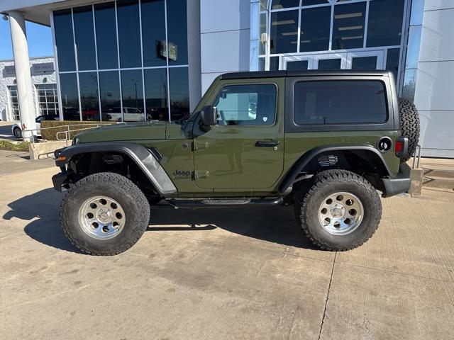 used 2024 Jeep Wrangler car, priced at $35,350