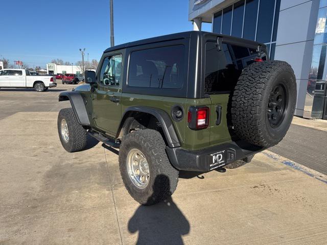 used 2024 Jeep Wrangler car, priced at $35,350