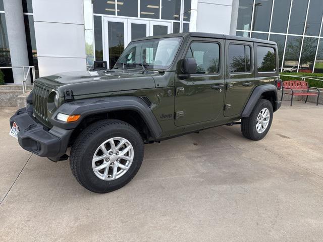 used 2023 Jeep Wrangler car, priced at $30,347