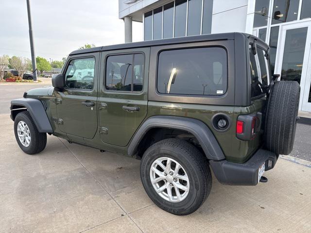 used 2023 Jeep Wrangler car, priced at $30,347