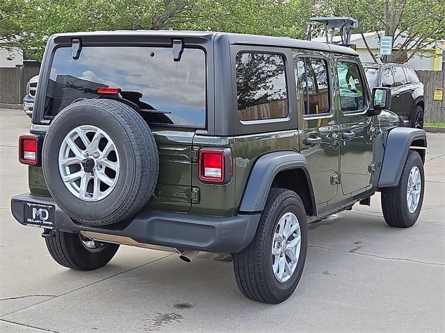 used 2023 Jeep Wrangler car, priced at $26,422