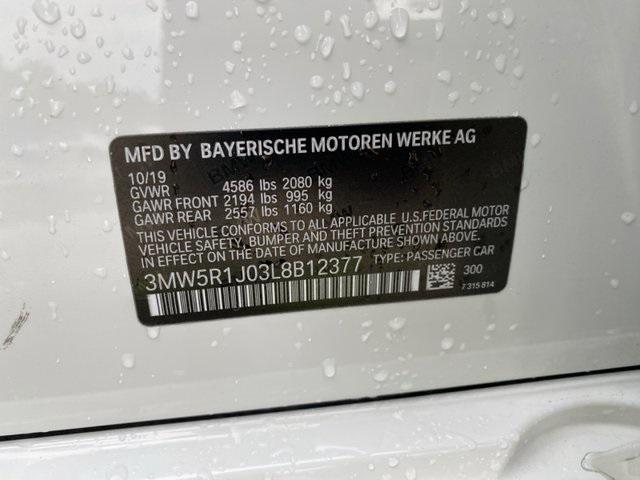 used 2020 BMW 330 car, priced at $16,784