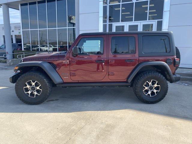 used 2021 Jeep Wrangler Unlimited car, priced at $37,300