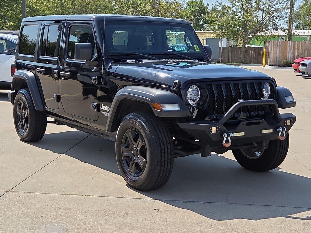 used 2020 Jeep Wrangler Unlimited car, priced at $26,483
