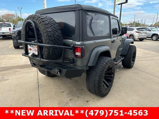 used 2018 Jeep Wrangler car, priced at $24,000