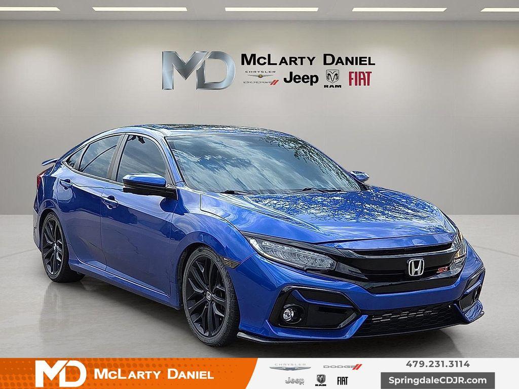 used 2020 Honda Civic Si car, priced at $22,397