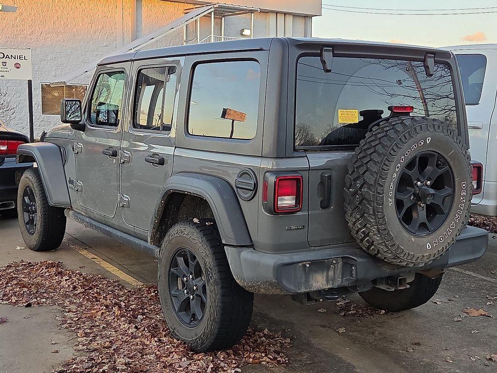 used 2022 Jeep Wrangler car, priced at $27,810