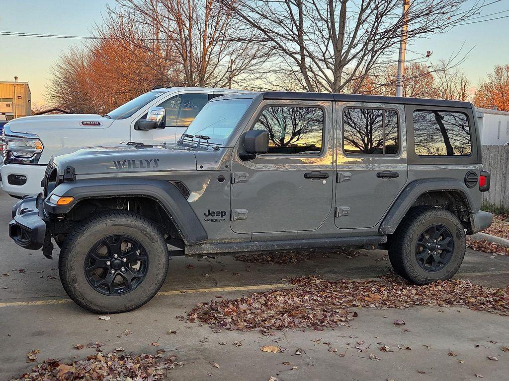 used 2022 Jeep Wrangler car, priced at $27,810