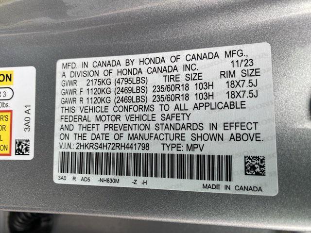 used 2024 Honda CR-V car, priced at $33,970