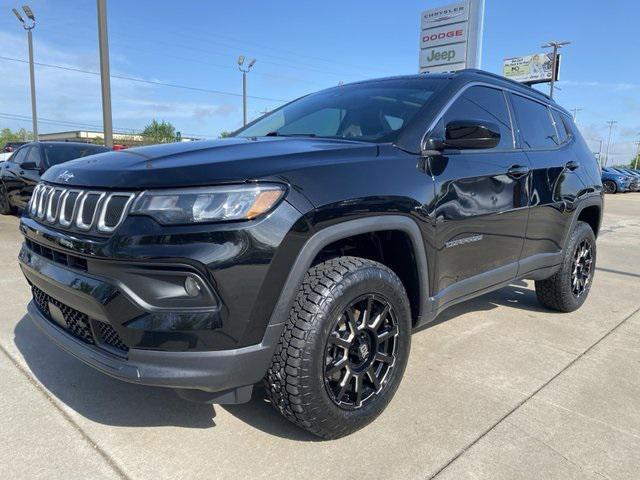 used 2022 Jeep Compass car, priced at $21,378