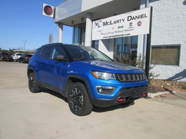 used 2021 Jeep Compass car, priced at $18,240