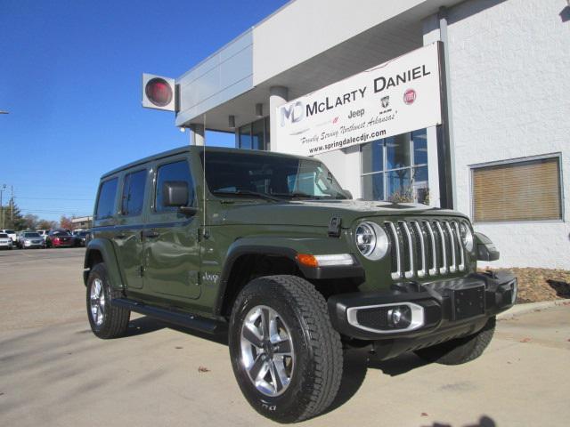 used 2021 Jeep Wrangler Unlimited car, priced at $37,327