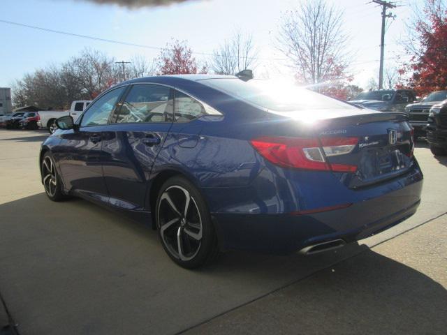 used 2021 Honda Accord car, priced at $22,500