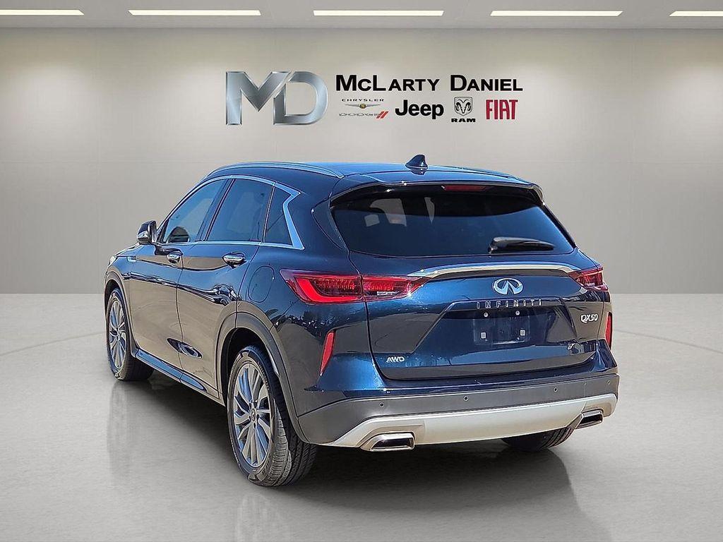 used 2024 INFINITI QX50 car, priced at $27,465