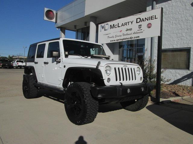 used 2014 Jeep Wrangler Unlimited car, priced at $17,000