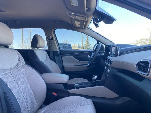 used 2019 Hyundai Santa Fe car, priced at $17,300