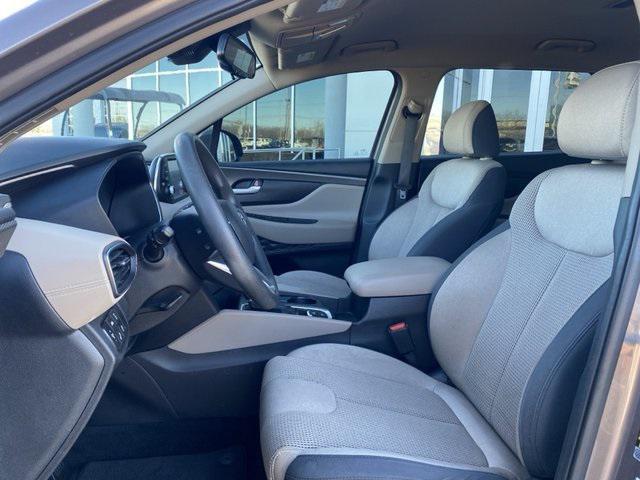 used 2019 Hyundai Santa Fe car, priced at $17,300