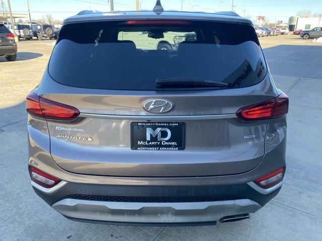 used 2019 Hyundai Santa Fe car, priced at $17,300