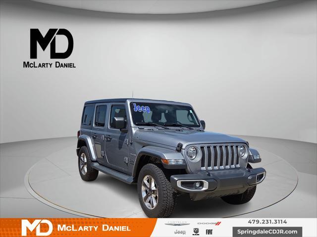 used 2020 Jeep Wrangler Unlimited car, priced at $29,767
