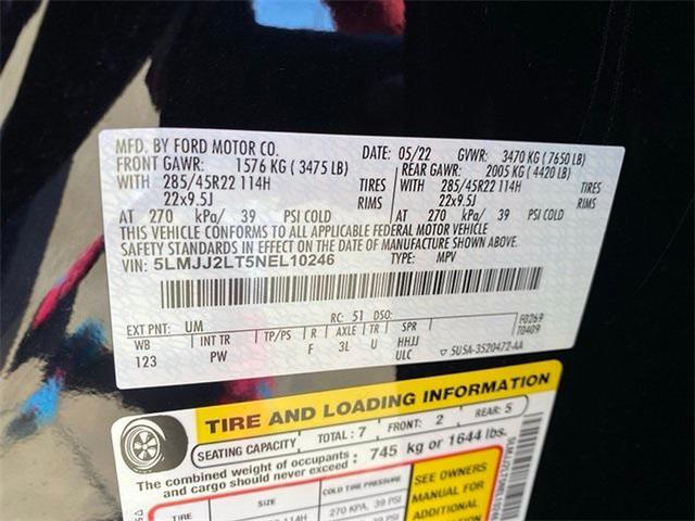 used 2022 Lincoln Navigator car, priced at $46,961