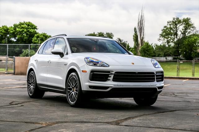 used 2021 Porsche Cayenne E-Hybrid car, priced at $54,995