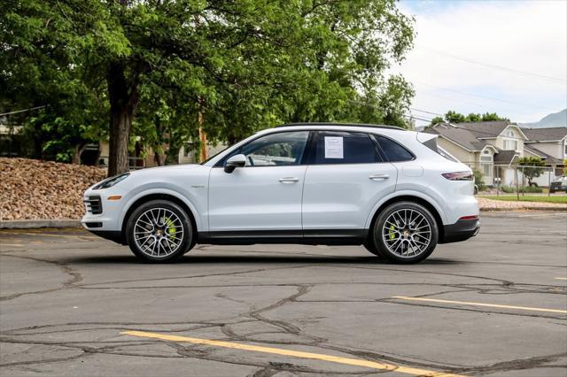used 2021 Porsche Cayenne E-Hybrid car, priced at $54,995