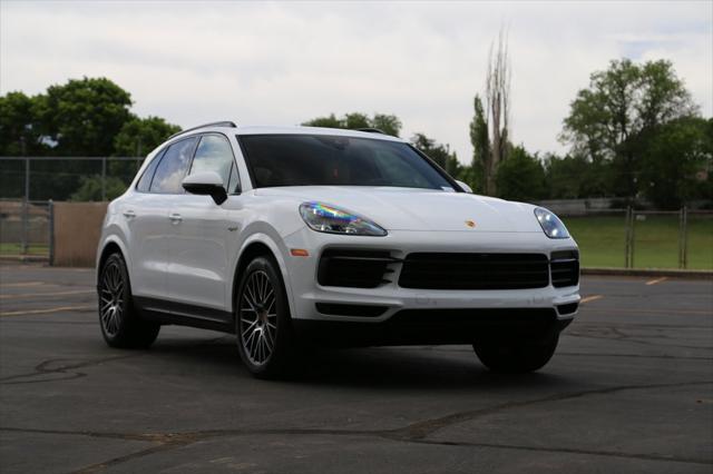 used 2021 Porsche Cayenne E-Hybrid car, priced at $54,995