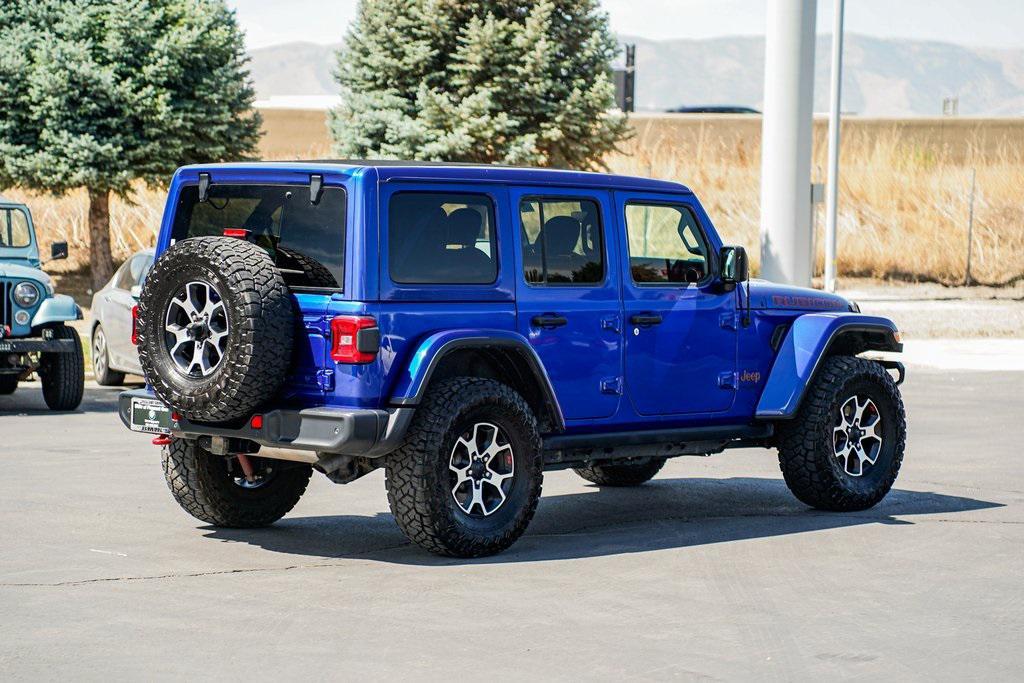 used 2020 Jeep Wrangler Unlimited car, priced at $34,795