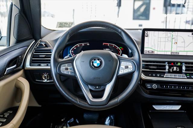 used 2023 BMW X3 car, priced at $34,495