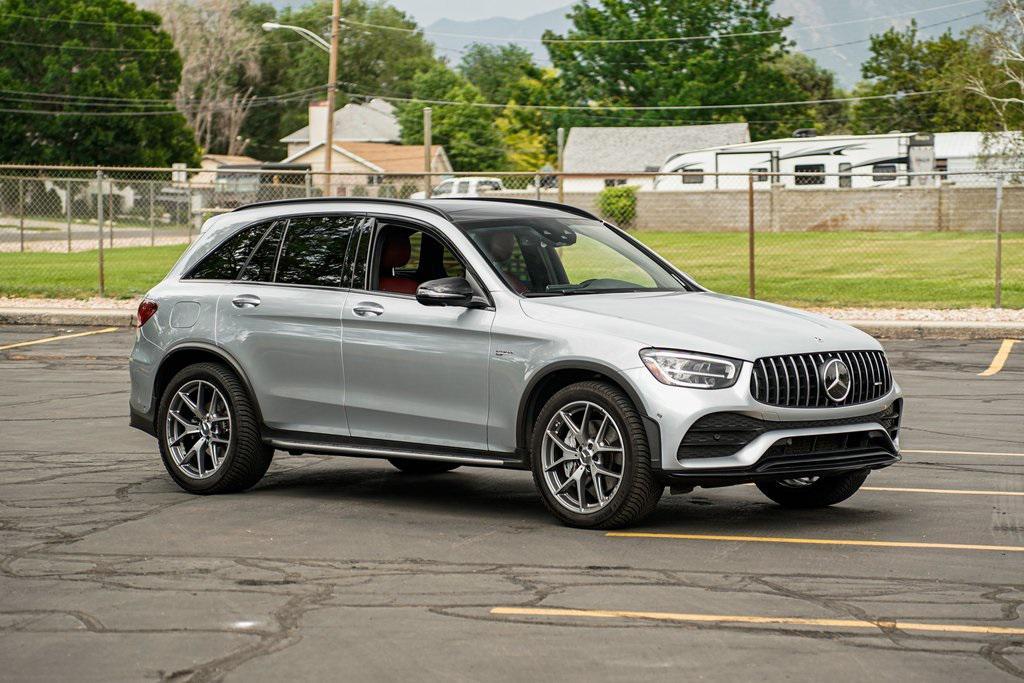 used 2021 Mercedes-Benz AMG GLC 43 car, priced at $27,995