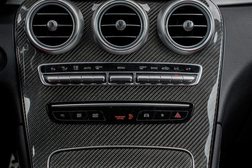 used 2021 Mercedes-Benz AMG GLC 43 car, priced at $27,995