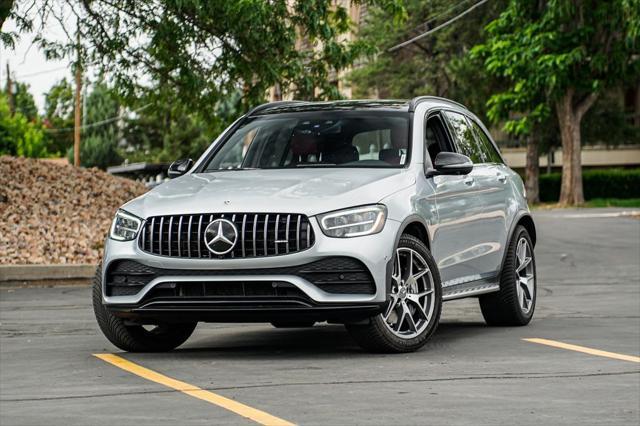 used 2021 Mercedes-Benz AMG GLC 43 car, priced at $31,995