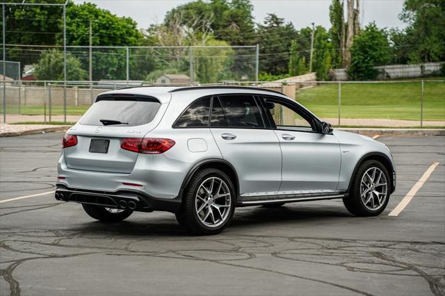 used 2021 Mercedes-Benz AMG GLC 43 car, priced at $31,995