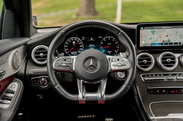 used 2021 Mercedes-Benz AMG GLC 43 car, priced at $31,995