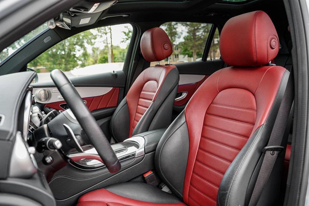 used 2021 Mercedes-Benz AMG GLC 43 car, priced at $27,995