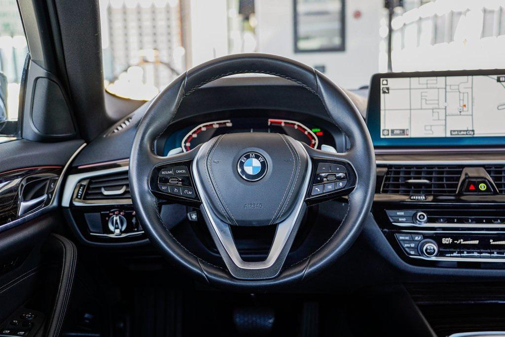 used 2023 BMW 530 car, priced at $37,495