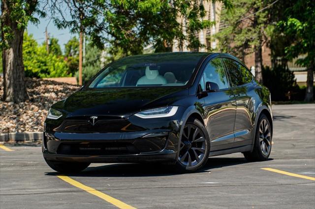 used 2022 Tesla Model X car, priced at $47,995