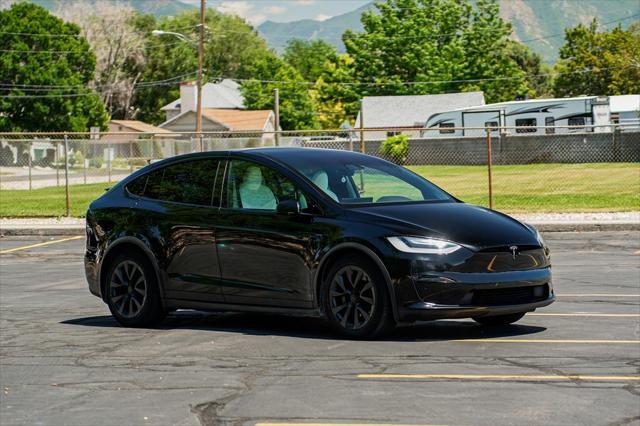 used 2022 Tesla Model X car, priced at $47,995