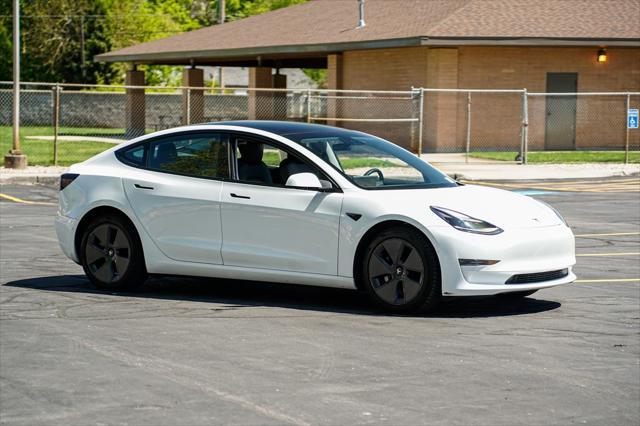 used 2022 Tesla Model 3 car, priced at $24,995