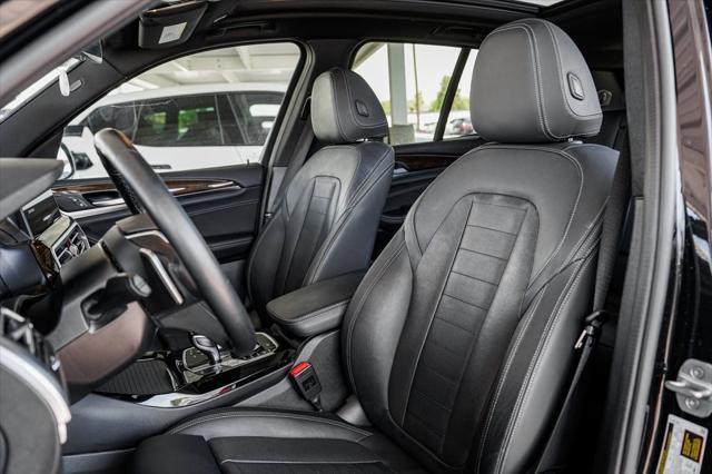 used 2022 BMW X3 car, priced at $34,495