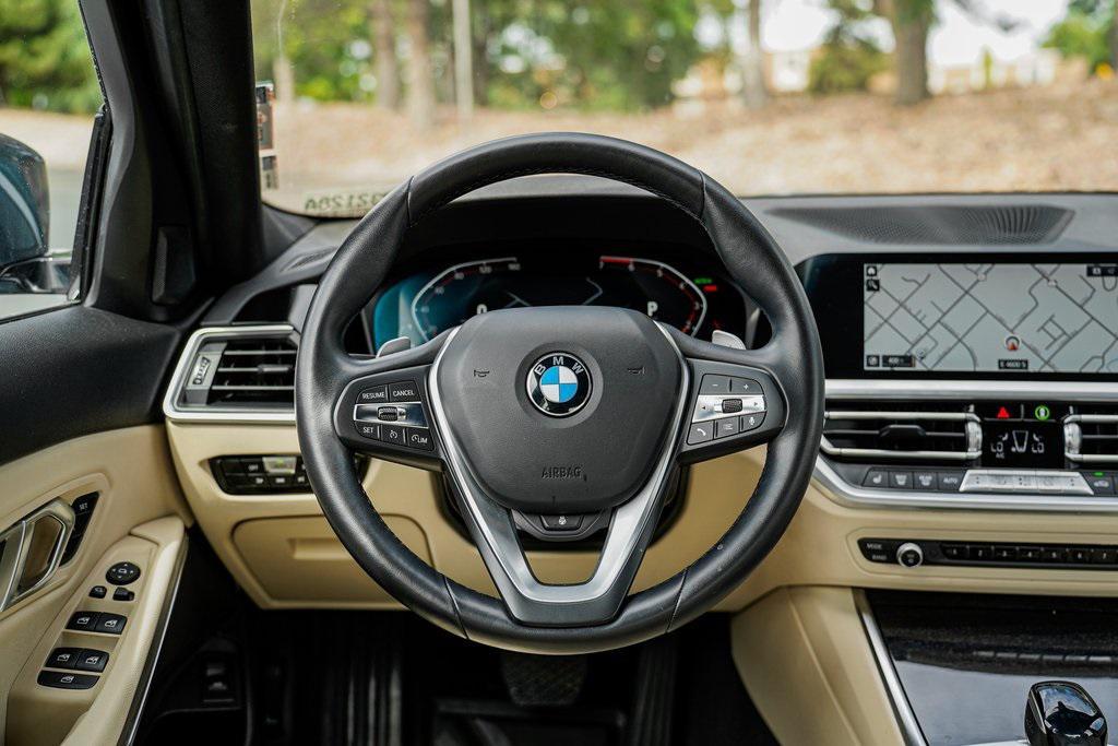 used 2021 BMW 330 car, priced at $25,495
