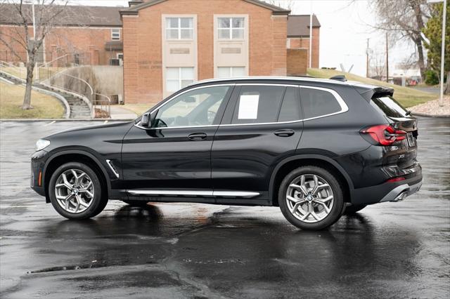 used 2022 BMW X3 car, priced at $33,995