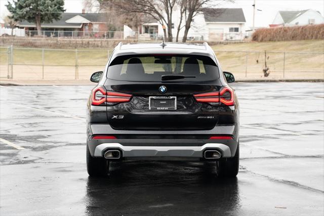 used 2022 BMW X3 car, priced at $33,995